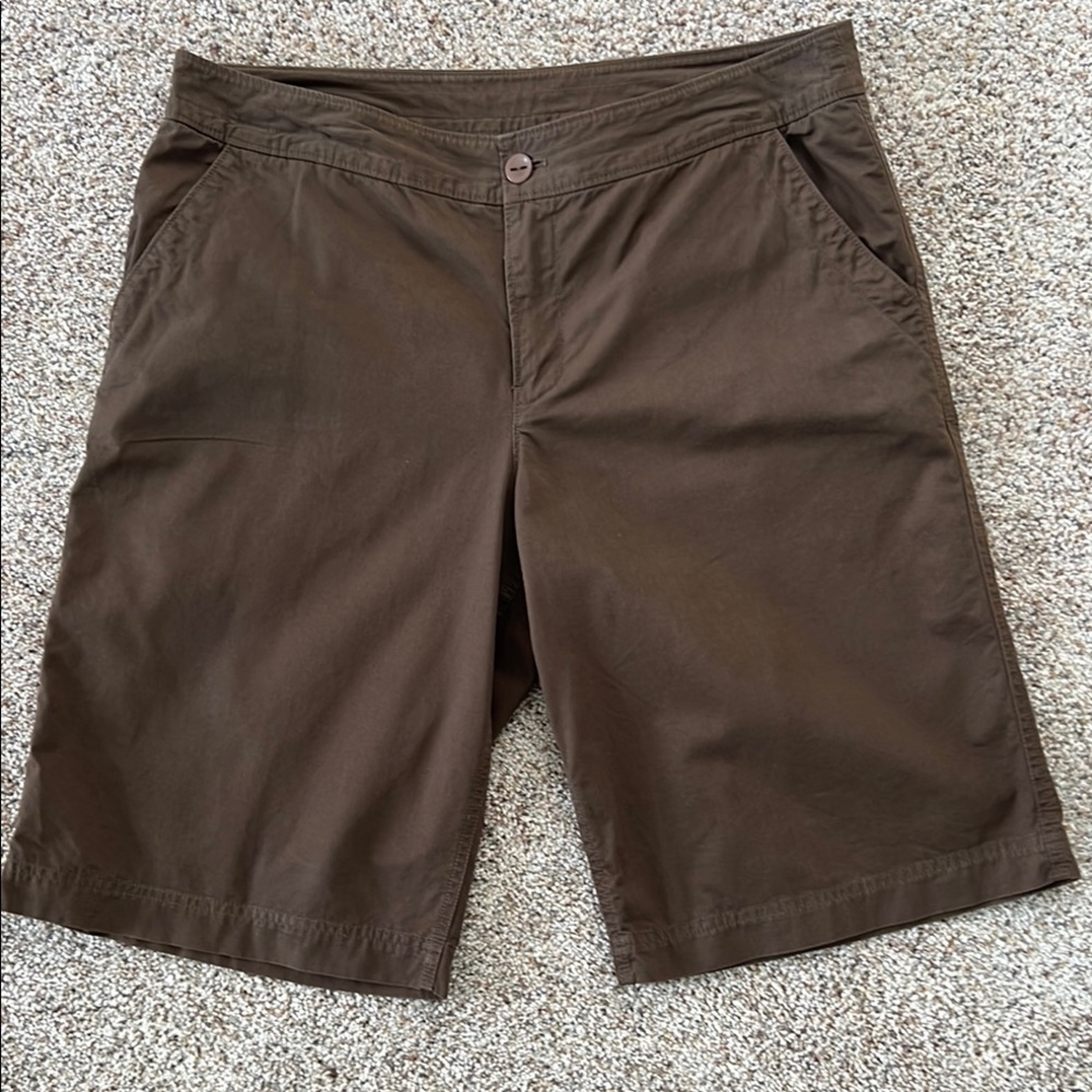 Brown Women's Bermuda Shorts